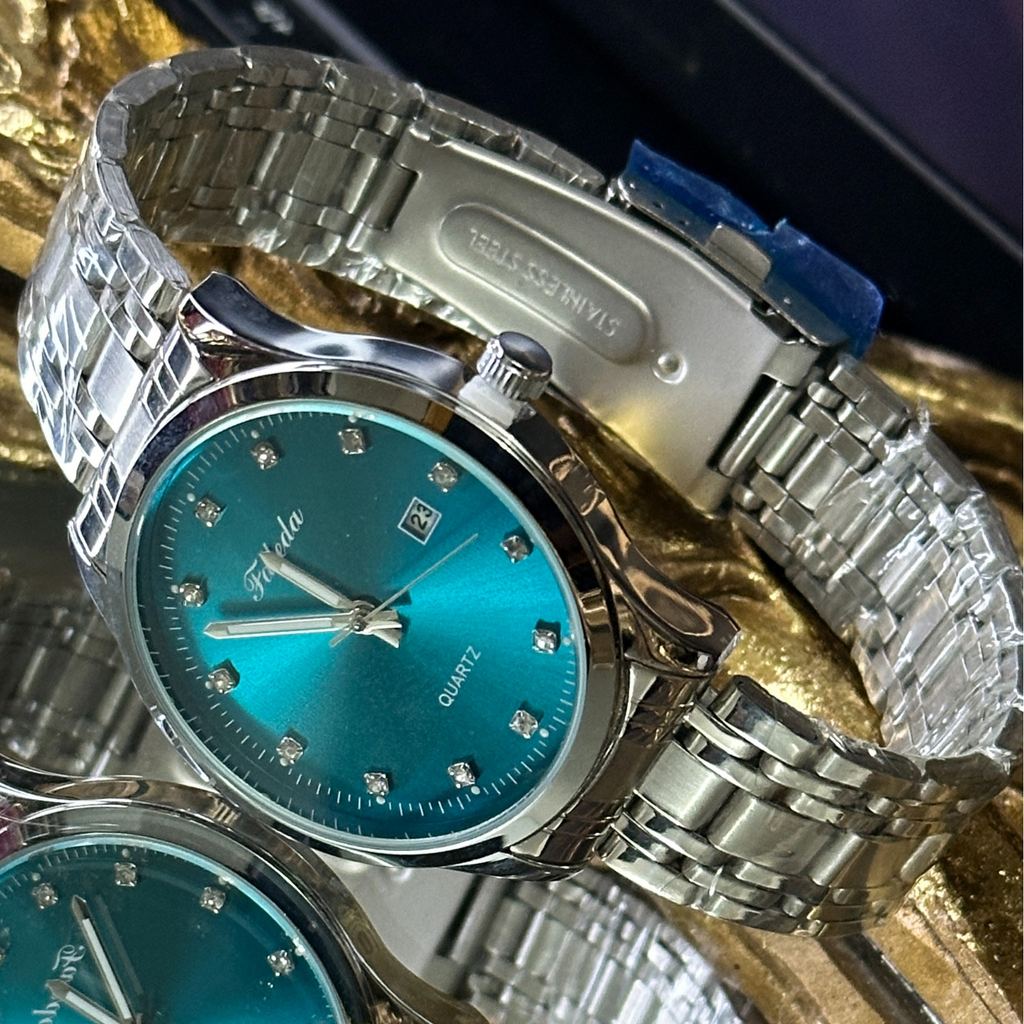 Faleda & Dianpai Turquoise Dial Watches – Affordable Elegance with a Splash of Color