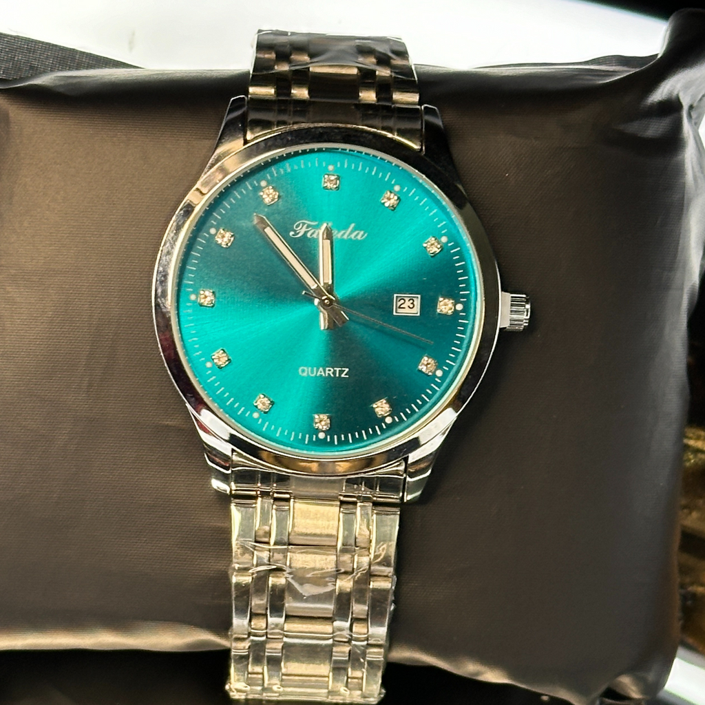 Faleda & Dianpai Turquoise Dial Watches – Affordable Elegance with a Splash of Color